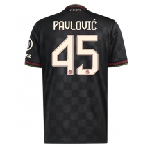 Bayern Munich Aleksandar Pavlovic #45 Derde tenue 2025-26 Korte Mouwen