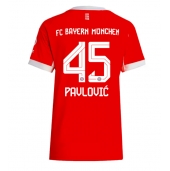 Bayern Munich Aleksandar Pavlovic #45 Thuis tenue Dames 2025-26 Korte Mouwen