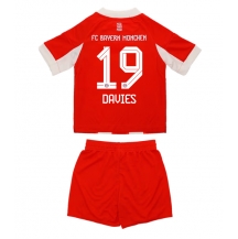 Bayern Munich Alphonso Davies #19 Thuis tenue Kids 2025-26 Korte Mouwen (+ broek)