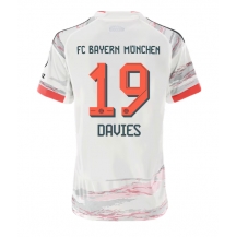 Bayern Munich Alphonso Davies #19 Uit tenue Dames 2025-26 Korte Mouwen