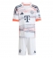 Bayern Munich Alphonso Davies #19 Uit tenue Kids 2025-26 Korte Mouwen (+ broek)
