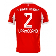 Bayern Munich Dayot Upamecano #2 Thuis tenue 2025-26 Korte Mouwen