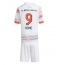 Bayern Munich Harry Kane #9 Uit tenue Kids 2025-26 Korte Mouwen (+ broek)