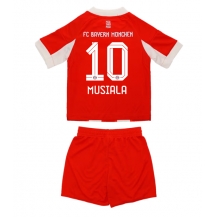 Bayern Munich Jamal Musiala #10 Thuis tenue Kids 2025-26 Korte Mouwen (+ broek)