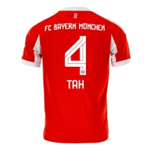 Bayern Munich Jonathan Tah #4 Thuis tenue 2025-26 Korte Mouwen