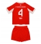 Bayern Munich Jonathan Tah #4 Thuis tenue Kids 2025-26 Korte Mouwen (+ broek)