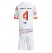 Bayern Munich Jonathan Tah #4 Uit tenue Kids 2025-26 Korte Mouwen (+ broek)