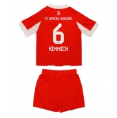 Bayern Munich Joshua Kimmich #6 Thuis tenue Kids 2025-26 Korte Mouwen (+ broek)