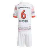 Bayern Munich Joshua Kimmich #6 Uit tenue Kids 2025-26 Korte Mouwen (+ broek)