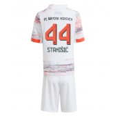Bayern Munich Josip Stanisic #44 Uit tenue Kids 2025-26 Korte Mouwen (+ broek)