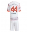 Bayern Munich Josip Stanisic #44 Uit tenue Kids 2025-26 Korte Mouwen (+ broek)