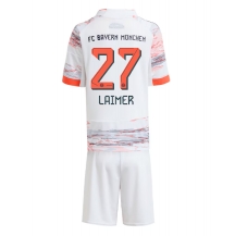 Bayern Munich Konrad Laimer #27 Uit tenue Kids 2025-26 Korte Mouwen (+ broek)