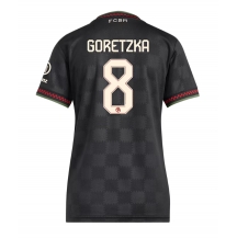 Bayern Munich Leon Goretzka #8 Derde tenue Dames 2025-26 Korte Mouwen
