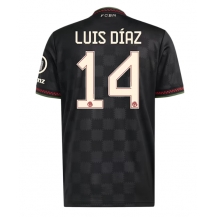 Bayern Munich Luis Diaz #14 Derde tenue 2025-26 Korte Mouwen