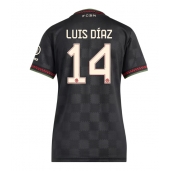 Bayern Munich Luis Diaz #14 Derde tenue Dames 2025-26 Korte Mouwen