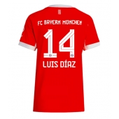 Bayern Munich Luis Diaz #14 Thuis tenue Dames 2025-26 Korte Mouwen