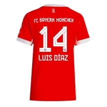 Bayern Munich Luis Diaz #14 Thuis tenue Dames 2025-26 Korte Mouwen