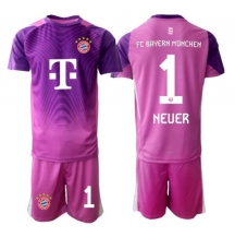 Bayern Munich Manuel Neuer #1 Keeper Derde tenue Kids 2025-26 Korte Mouwen (+ broek)