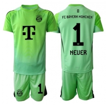 Bayern Munich Manuel Neuer #1 Keeper Thuis tenue Kids 2025-26 Korte Mouwen (+ broek)
