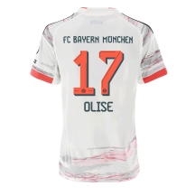 Bayern Munich Michael Olise #17 Uit tenue Dames 2025-26 Korte Mouwen