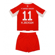 Bayern Munich Nicolas Jackson #11 Thuis tenue Kids 2025-26 Korte Mouwen (+ broek)