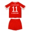 Bayern Munich Nicolas Jackson #11 Thuis tenue Kids 2025-26 Korte Mouwen (+ broek)