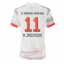 Bayern Munich Nicolas Jackson #11 Uit tenue Dames 2025-26 Korte Mouwen