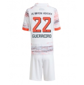 Bayern Munich Raphael Guerreiro #22 Uit tenue Kids 2025-26 Korte Mouwen (+ broek)