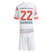 Bayern Munich Raphael Guerreiro #22 Uit tenue Kids 2025-26 Korte Mouwen (+ broek)