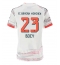 Bayern Munich Sacha Boey #23 Uit tenue Dames 2025-26 Korte Mouwen