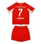 Bayern Munich Serge Gnabry #7 Thuis tenue Kids 2025-26 Korte Mouwen (+ broek)