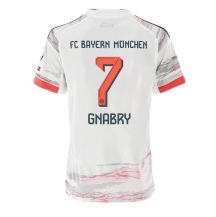 Bayern Munich Serge Gnabry #7 Uit tenue Dames 2025-26 Korte Mouwen
