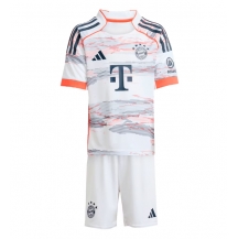 Bayern Munich Uit tenue Kids 2025-26 Korte Mouwen (+ broek)