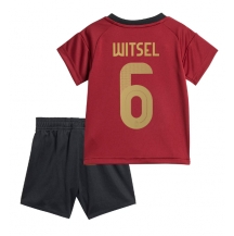 België Axel Witsel #6 Thuis tenue Kids EK 2024 Korte Mouwen (+ broek)