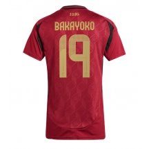 België Johan Bakayoko #19 Thuis tenue Dames EK 2024 Korte Mouwen