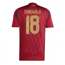 België Orel Mangala #18 Thuis tenue EK 2024 Korte Mouwen