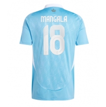 België Orel Mangala #18 Uit tenue EK 2024 Korte Mouwen