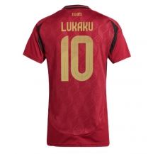 België Romelu Lukaku #10 Thuis tenue Dames EK 2024 Korte Mouwen