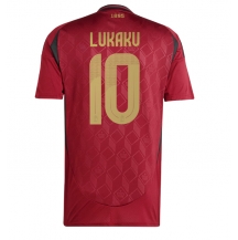 België Romelu Lukaku #10 Thuis tenue EK 2024 Korte Mouwen