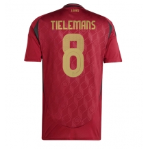 België Youri Tielemans #8 Thuis tenue EK 2024 Korte Mouwen