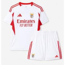 Benfica Derde tenue Kids 2025-26 Korte Mouwen (+ broek)