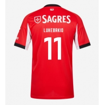 Benfica Dodi Lukebakio #11 Thuis tenue 2025-26 Korte Mouwen