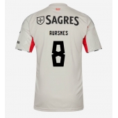 Benfica Fredrik Aursnes #8 Uit tenue 2025-26 Korte Mouwen