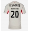 Benfica Richard Rios #20 Uit tenue 2025-26 Korte Mouwen