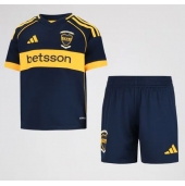 Boca Juniors Thuis tenue Kids 2025-26 Korte Mouwen (+ broek)