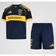 Boca Juniors Thuis tenue Kids 2025-26 Korte Mouwen (+ broek)