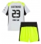 Borussia Dortmund Emre Can #23 Uit tenue Kids 2025-26 Korte Mouwen (+ broek)