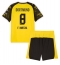 Borussia Dortmund Felix Nmecha #8 Thuis tenue Kids 2025-26 Korte Mouwen (+ broek)