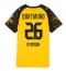 Borussia Dortmund Julian Ryerson #26 Thuis tenue Dames 2025-26 Korte Mouwen