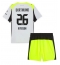 Borussia Dortmund Julian Ryerson #26 Uit tenue Kids 2025-26 Korte Mouwen (+ broek)